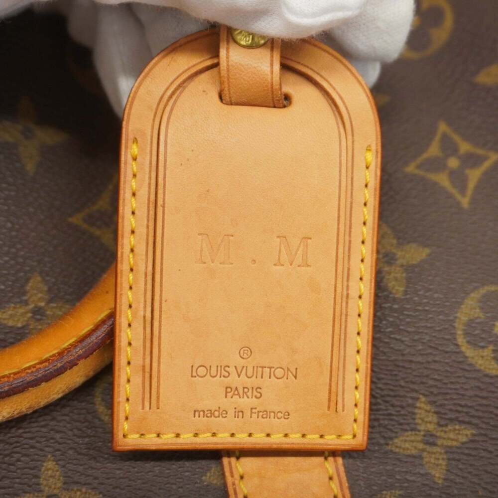 LOUIS VUITTON Brown Monogram Keepall 55 Boston Bag - Picture 6 of 16